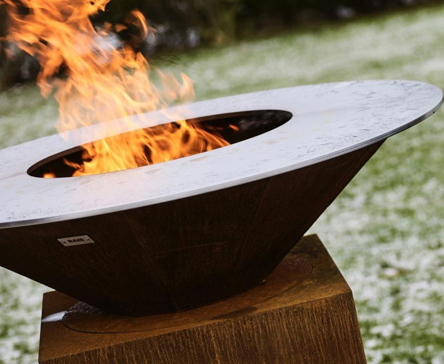 Circle Outdoor Fireplace