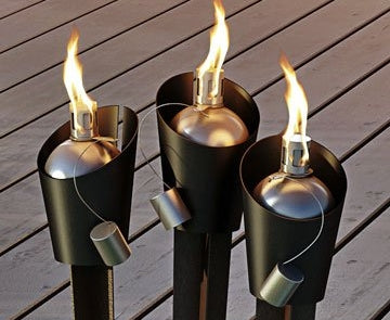 Rais Light Cone Outdoor Fire - 53" Height
